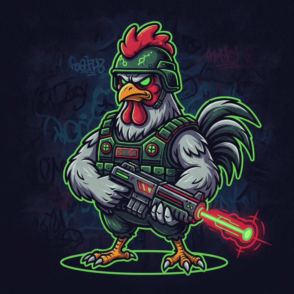 Road Chicken Mascotte